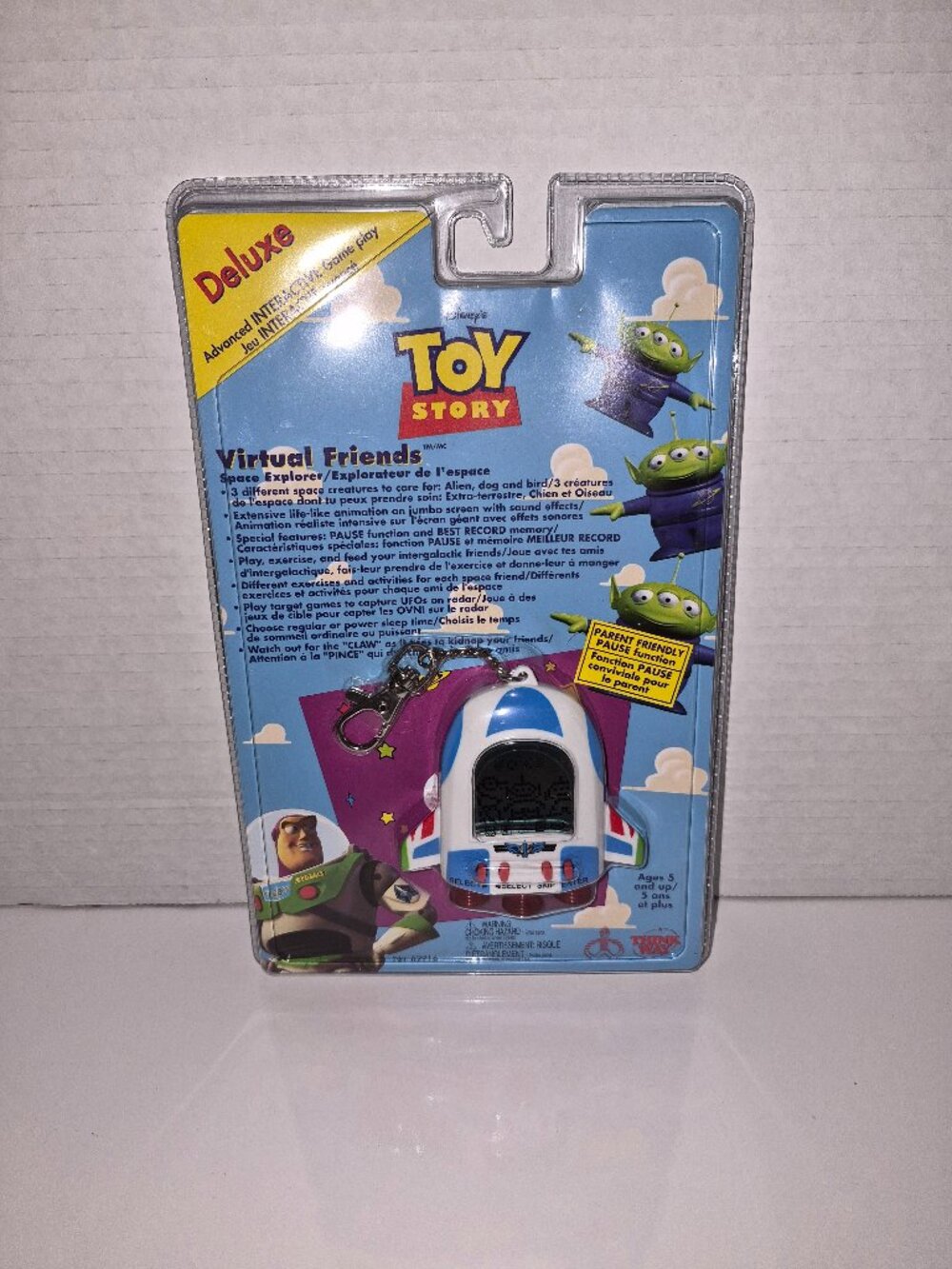 Toy Story Virtual Friends Space Explorer Thinkway Toys 1996 New Sealed